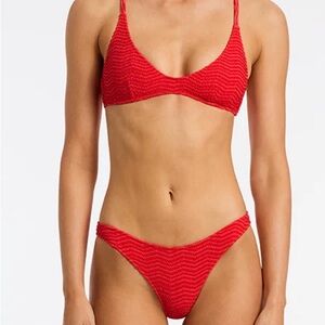Red Bikini Set